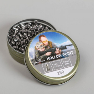 Пули 4,5мм BORNER Hollow Point 0,58гр (250шт)