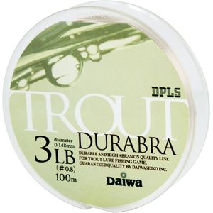 Леска DAIWA TROUT DURABRA 100м