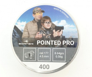 Пули 4,5мм BORNER Pointed Pro 0,56гр (400шт)