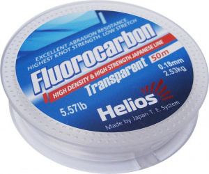 Леска Helios Fluorocarbon Transparent 50м