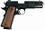 Пистолет К 1911 Kurs 5,5мм 10TK compakt черный сигнальный